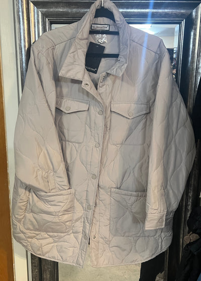 Light Weight Quilted Shacket