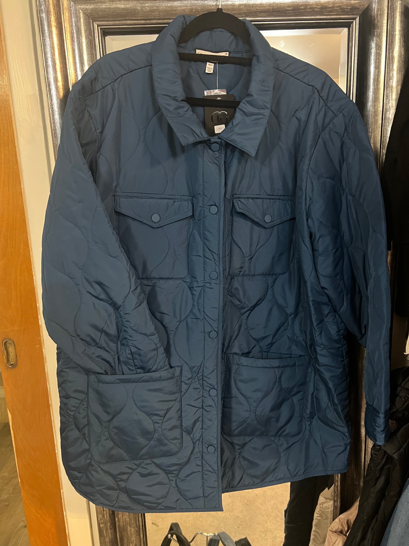 Light Weight Quilted Shacket