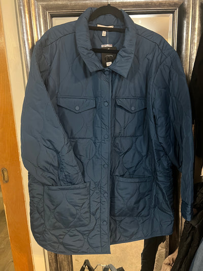 Light Weight Quilted Shacket