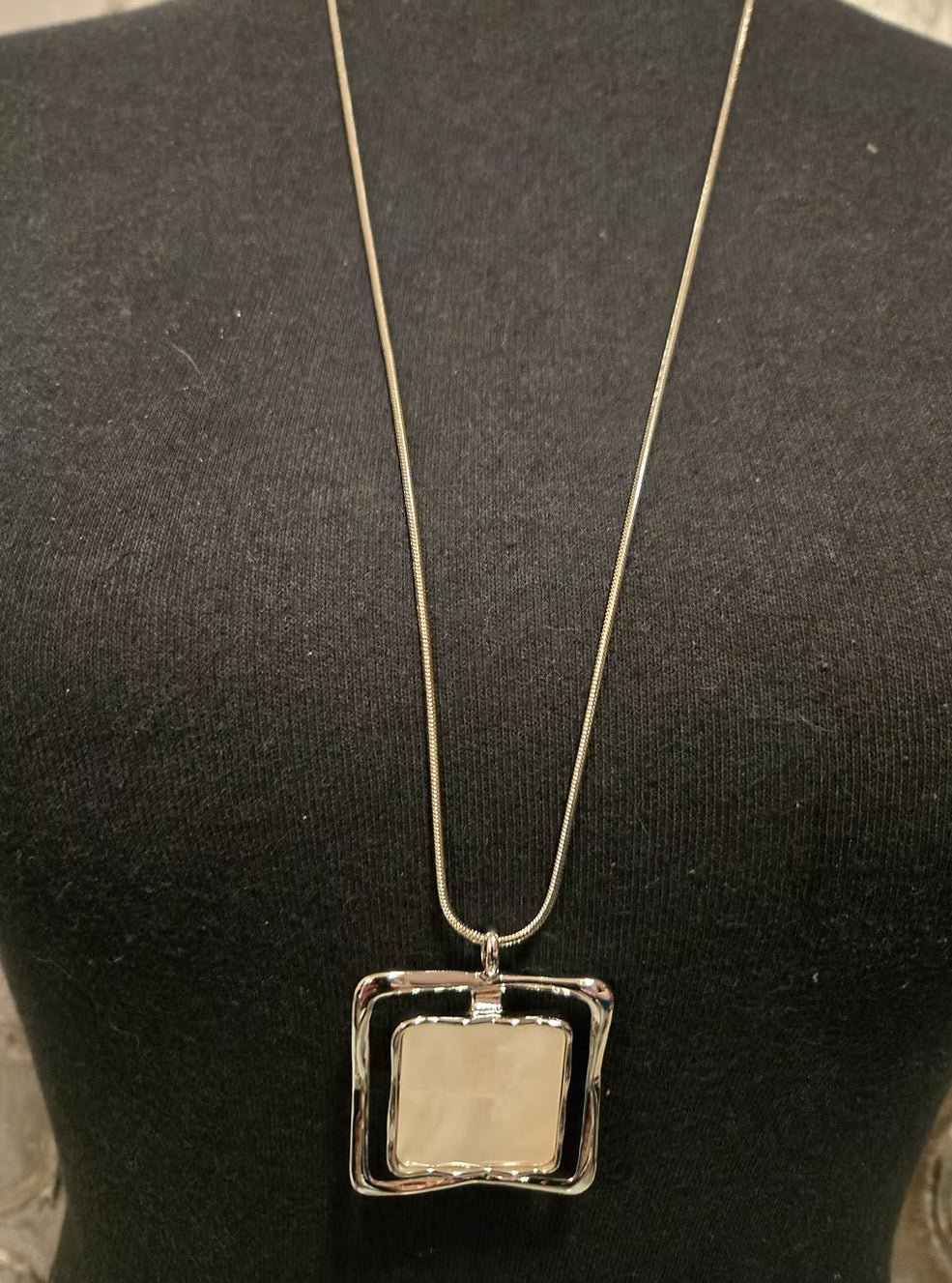 Box Necklace Set - Three colours