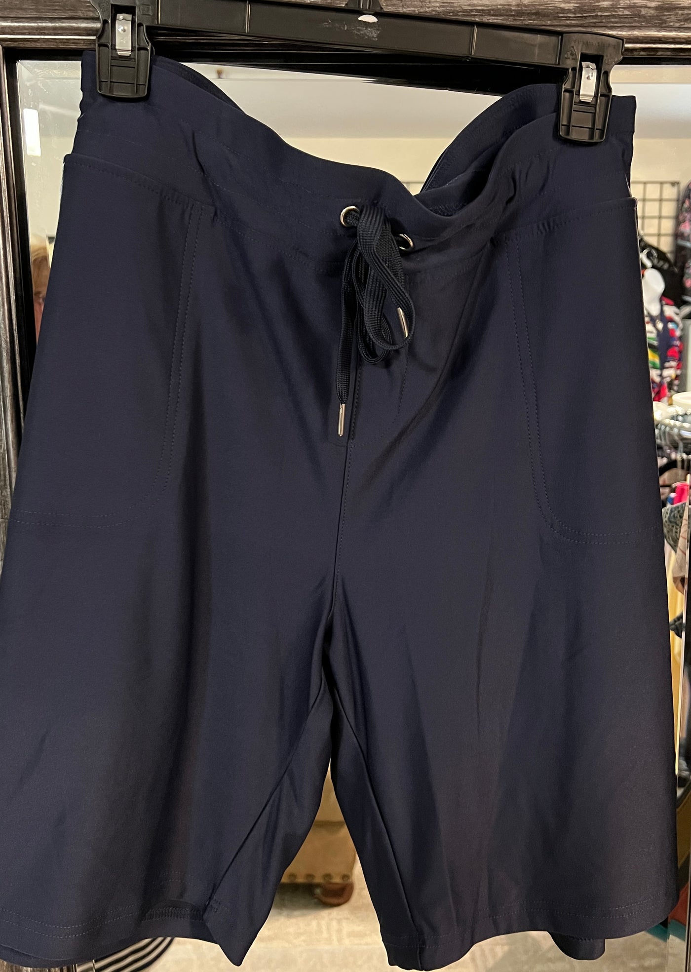 Shorts 2 way stretch Black and Navy