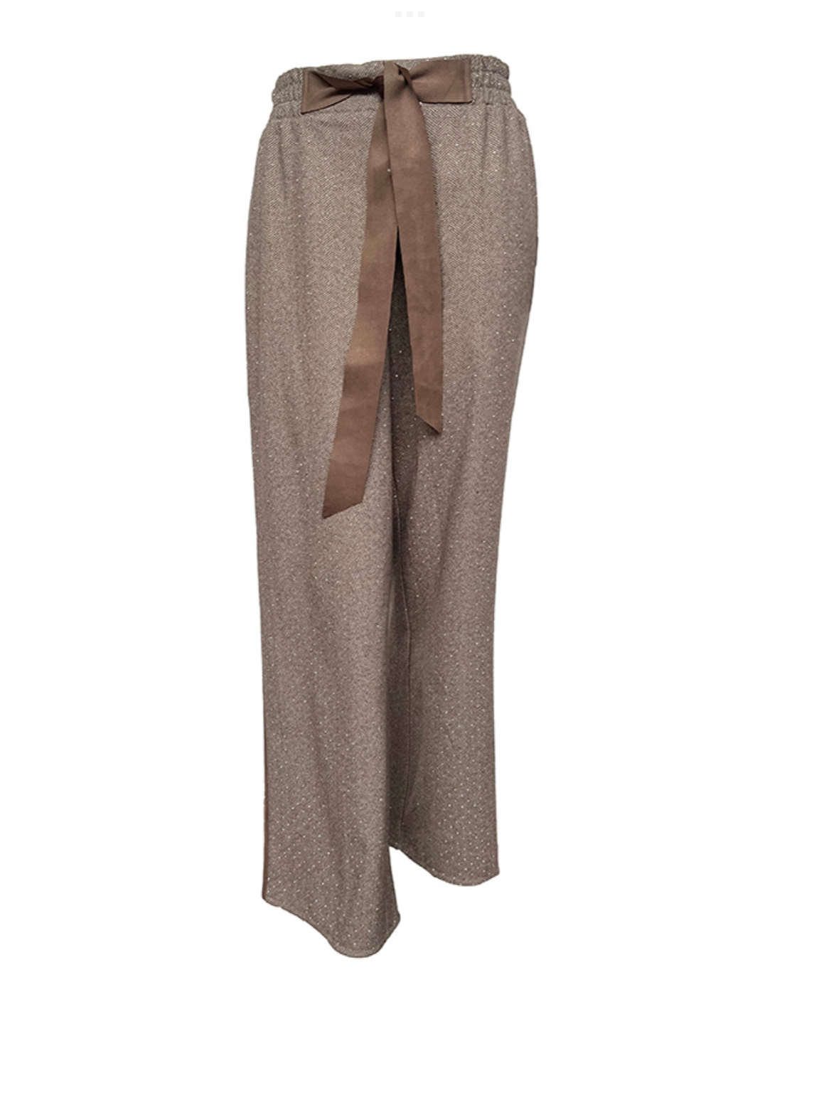 Glitter Tie Pant  - Destination Wear by Point Zero