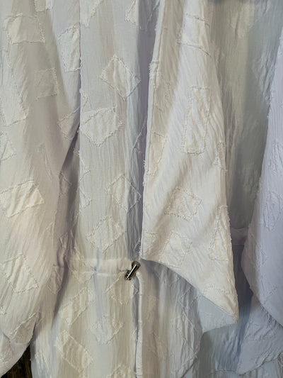 Wide lapel patched cardigan 2 colours