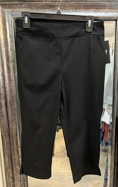 Pull up Capris  Black