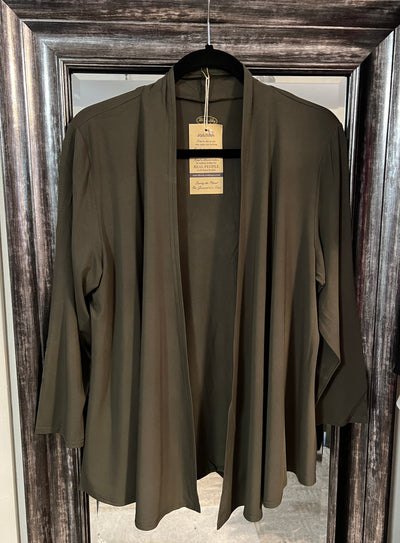 Kathy  Bamboo long Jacket 7 colours