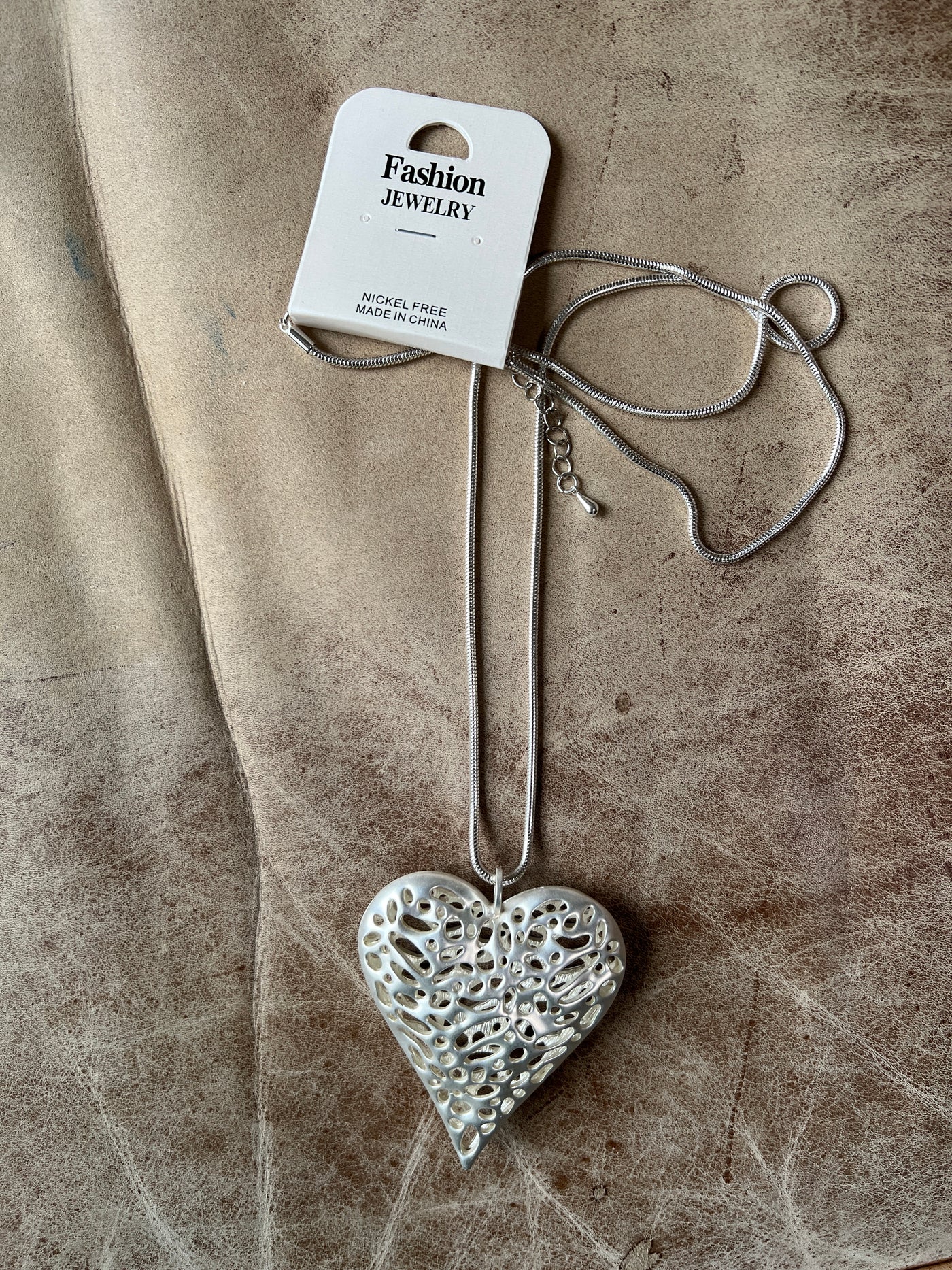 Filigree Heart Necklace