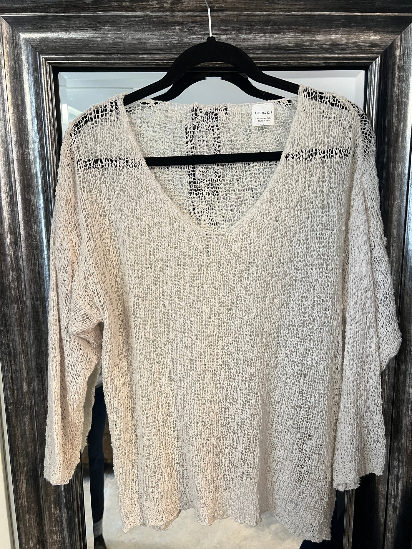 Open Knit Sweater
