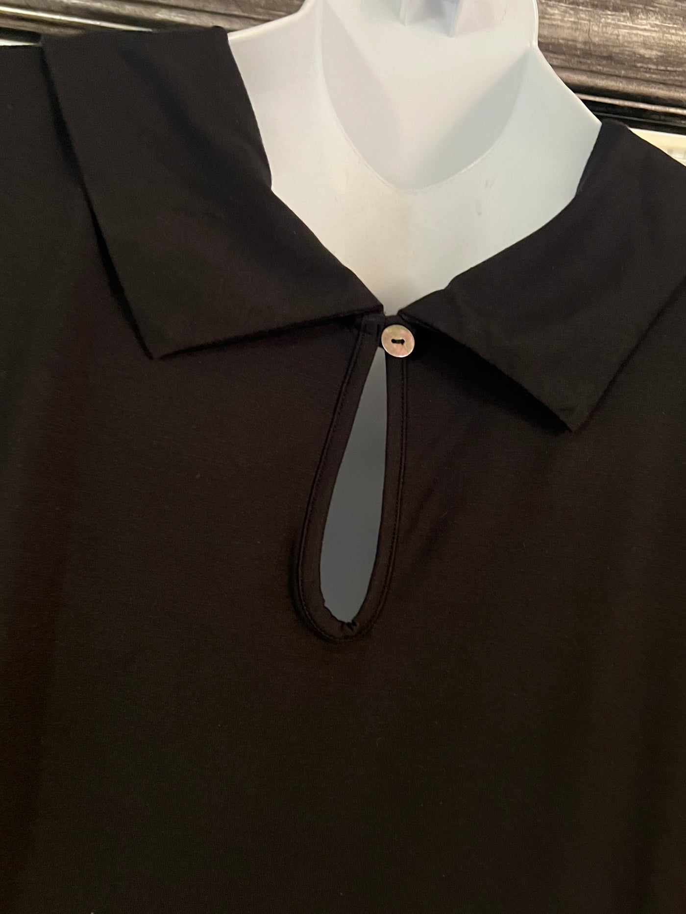 Claudia's Bamboo swing top with collar  3 colours