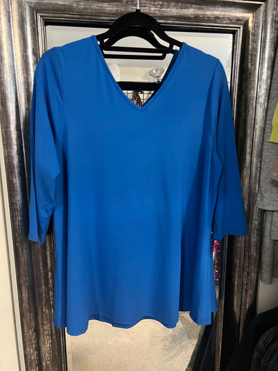 Bamboo reversible 3/4 sleeve tops 4 colours
