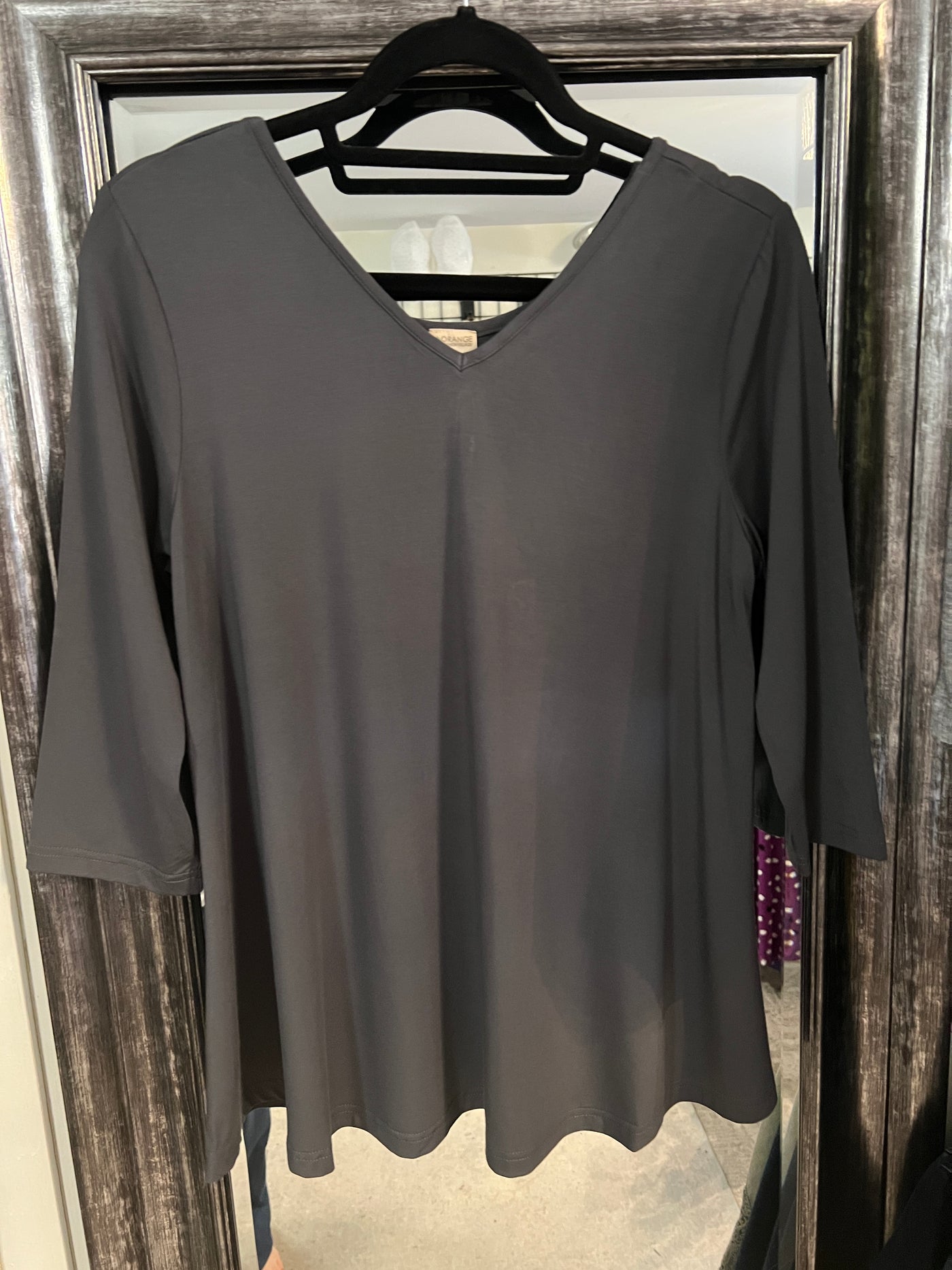 Bamboo reversible 3/4 sleeve tops 4 colours