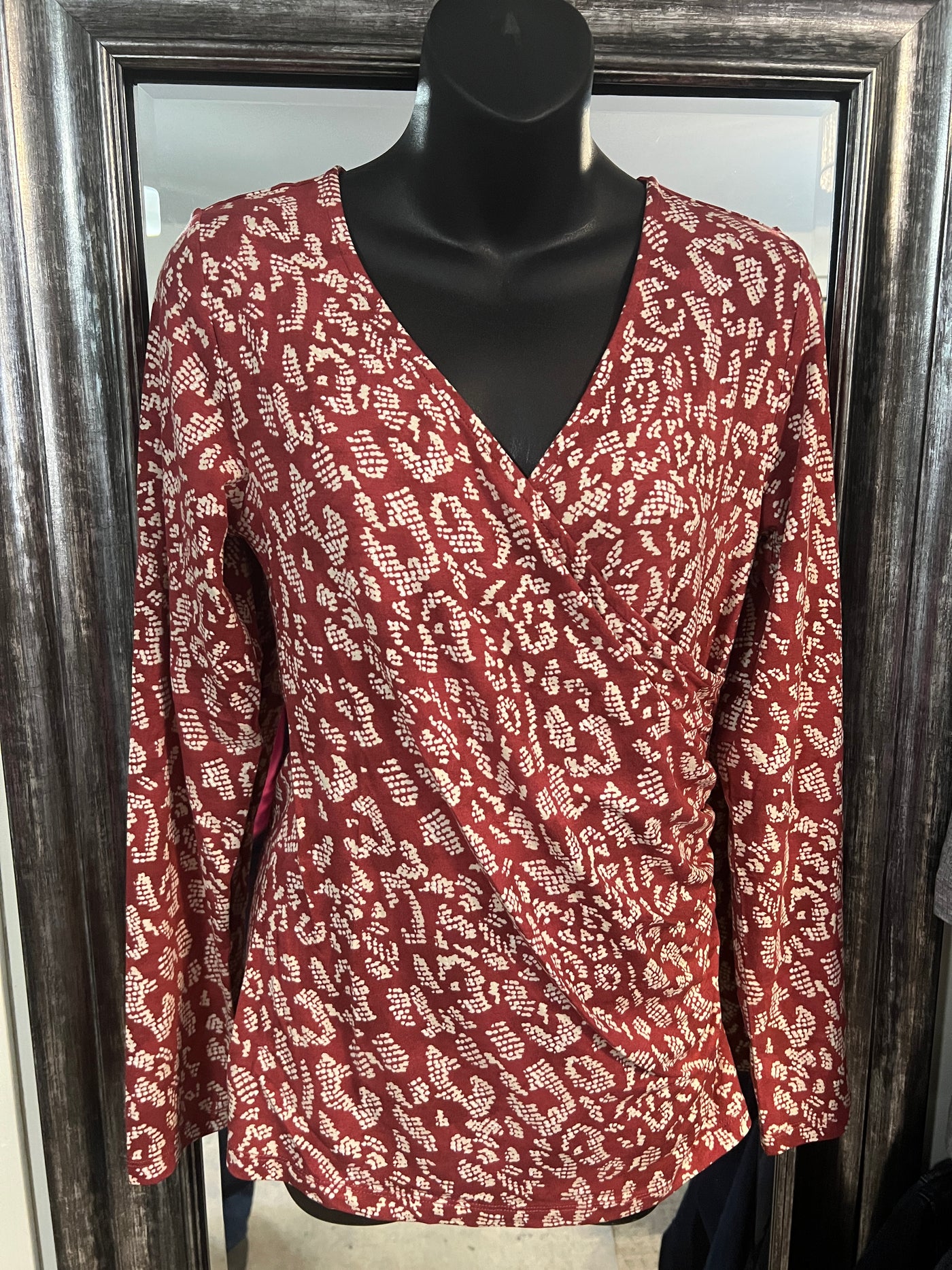 Promedie V -Neck Top
