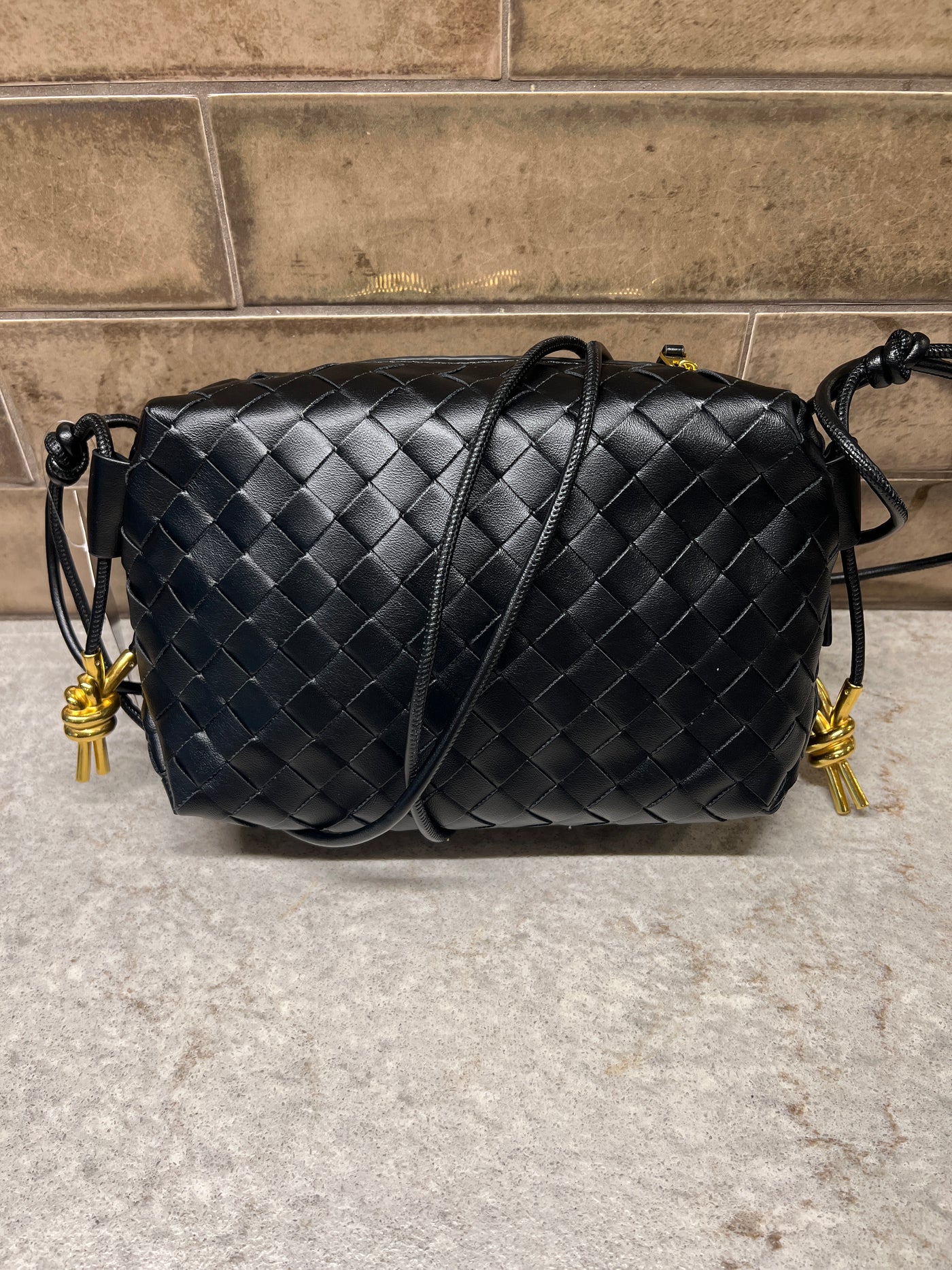 Woven Gold Knot Bag - Three colours