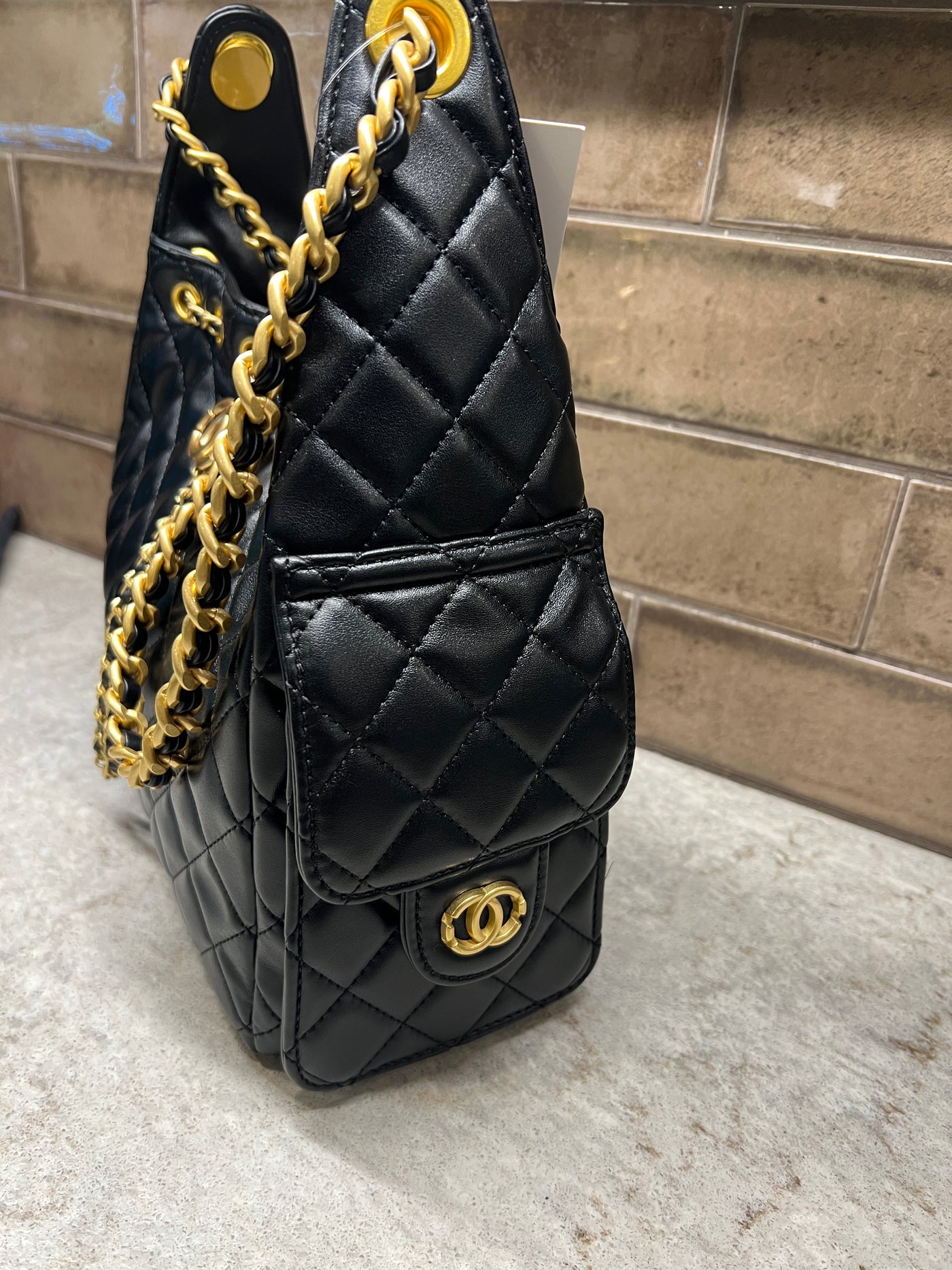 Gold Chain Bag