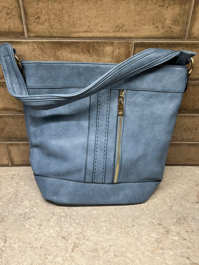 Charlotte zip Bucket bag  2 colours