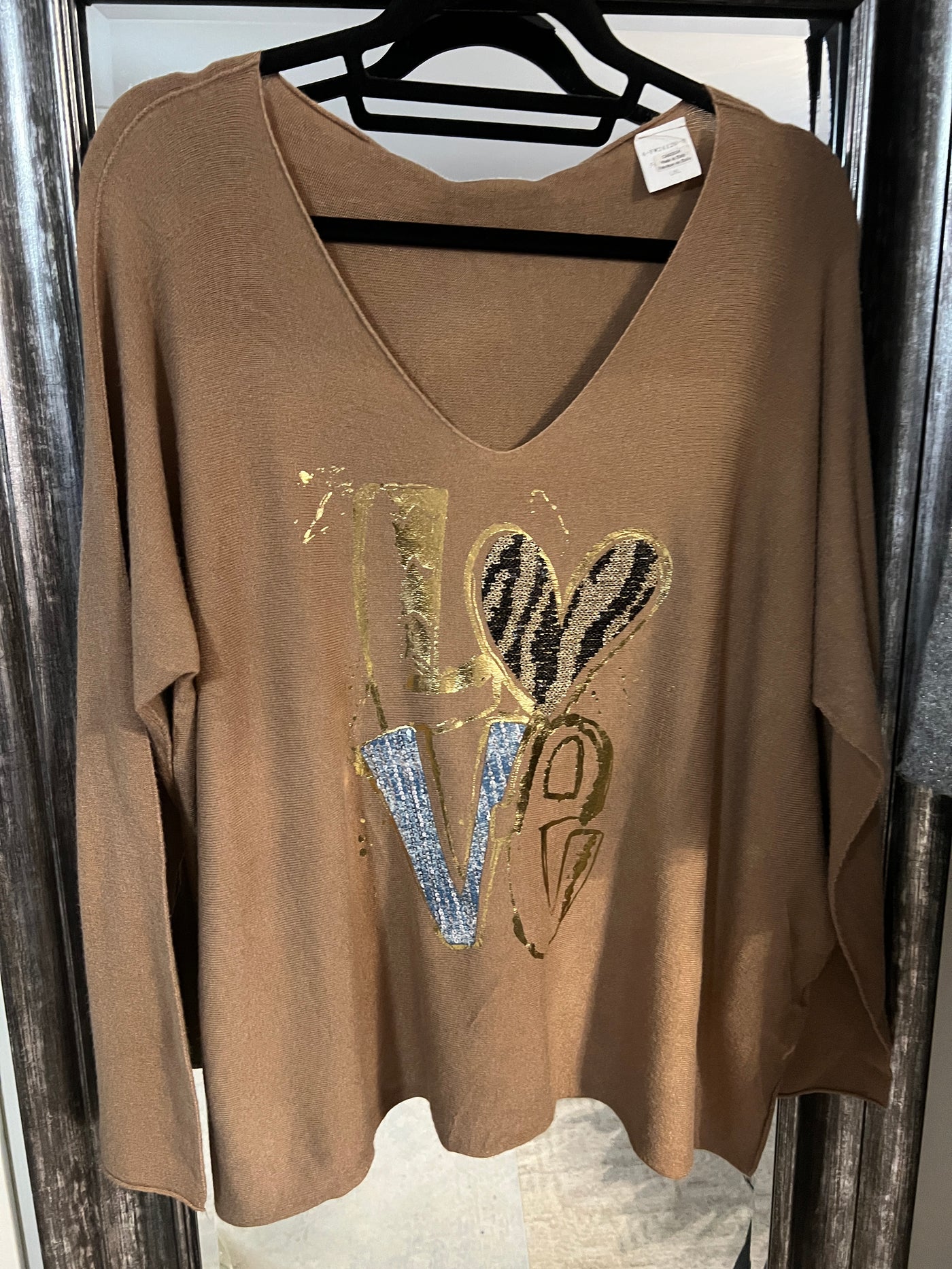 Love V- Neck Sweater