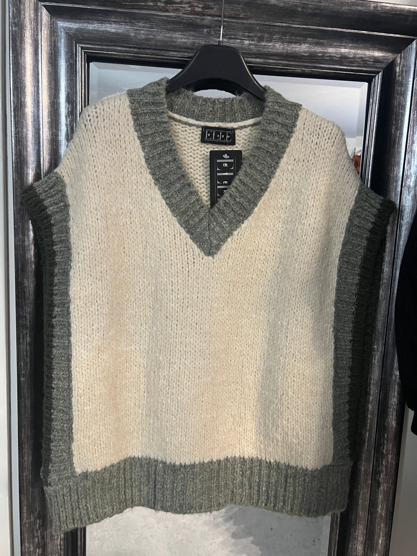 Italian Knit Vest - Two colours