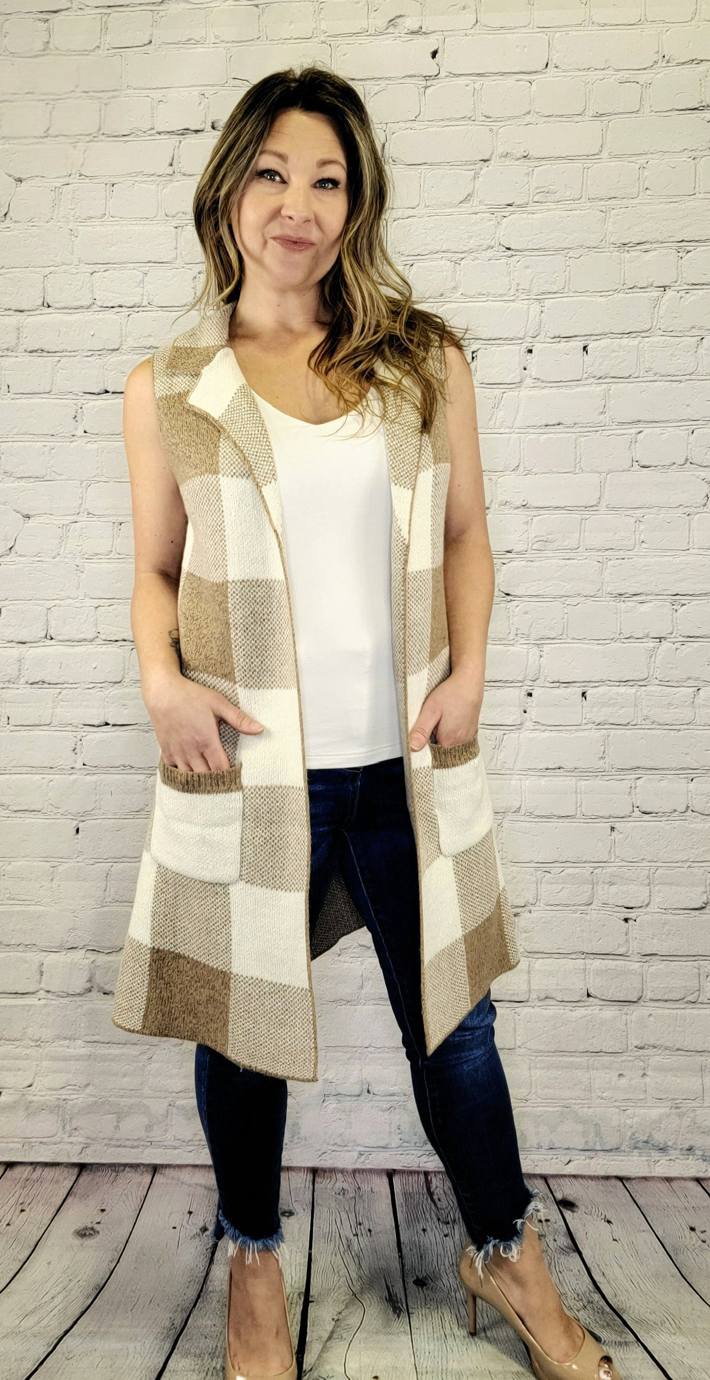 Knit vest