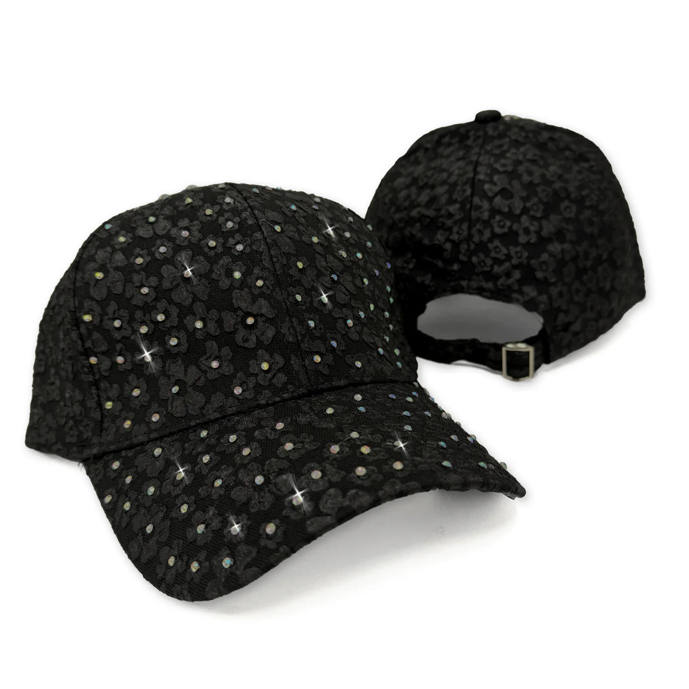 Crystal Embellished Caps