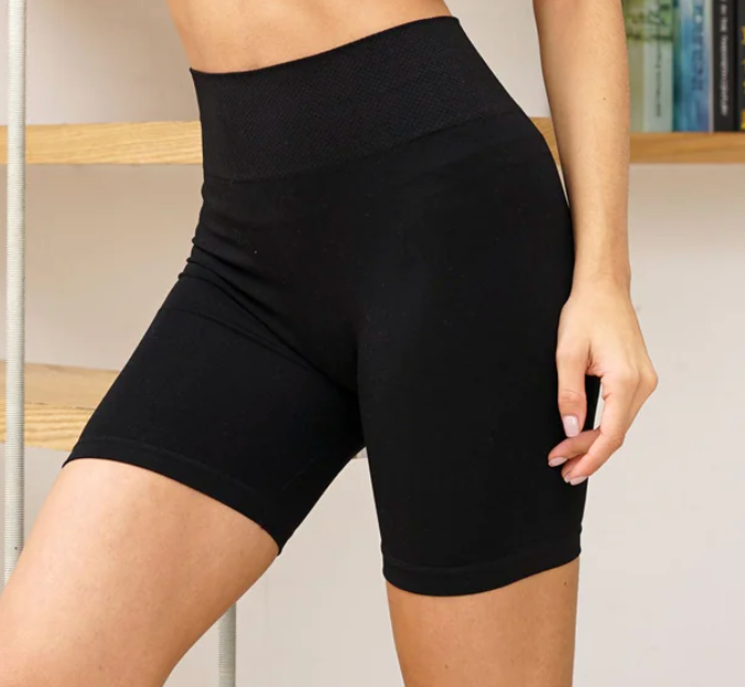 Bamboo High Band Short Shorts