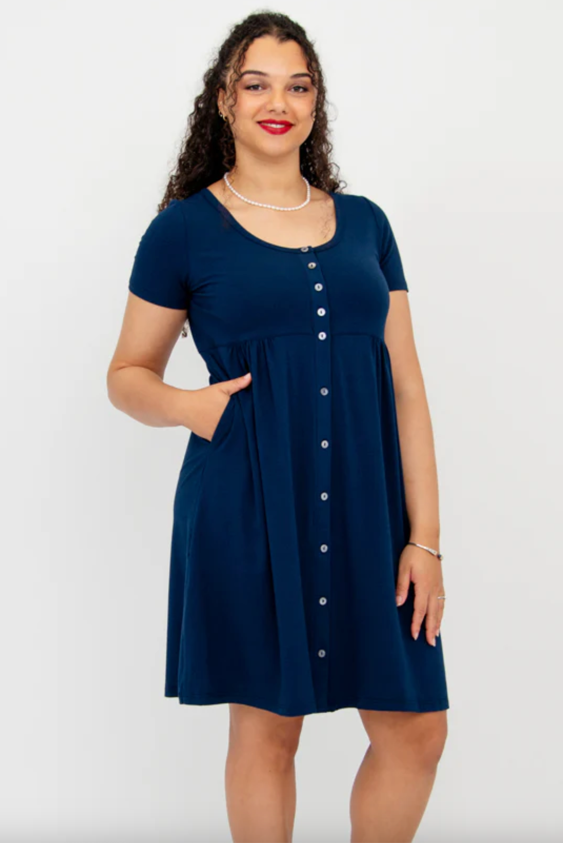 Bamboo Indigo Dress