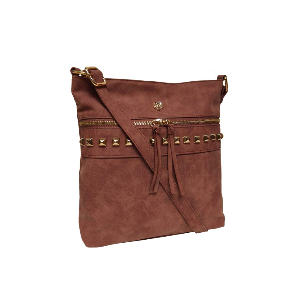 Joanna Vegan Suede Messenger bag 4 colours