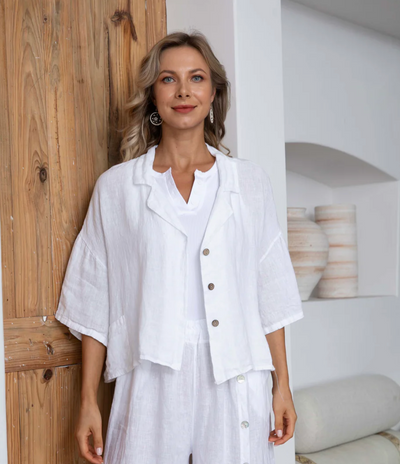 Linen Bolero 2 colours