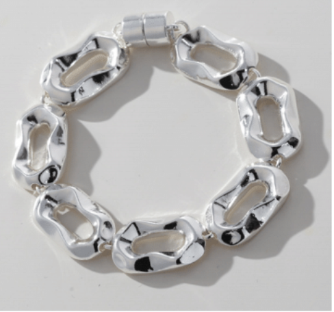 Silver  Chain Link Bracelet