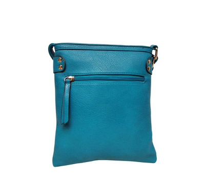 Turquoise Sally Messenger Bag
