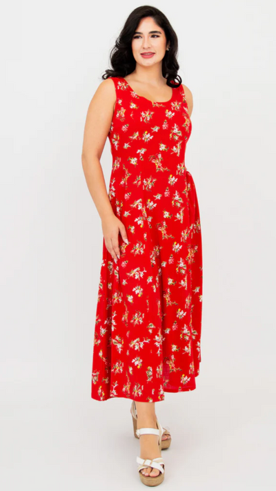 Sara dress Bamboo Linen Maxi