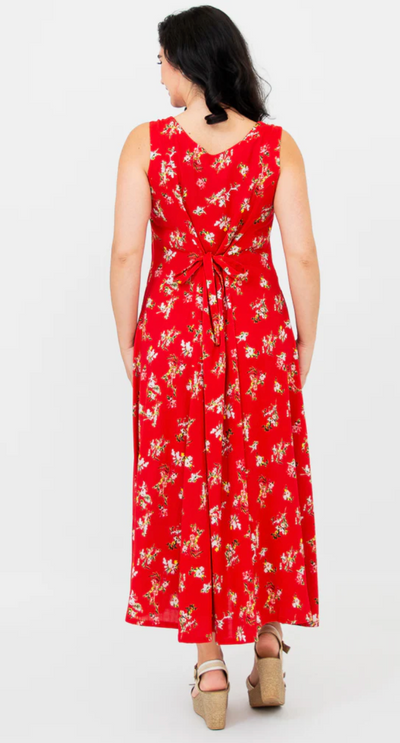 Sara dress Bamboo Linen Maxi