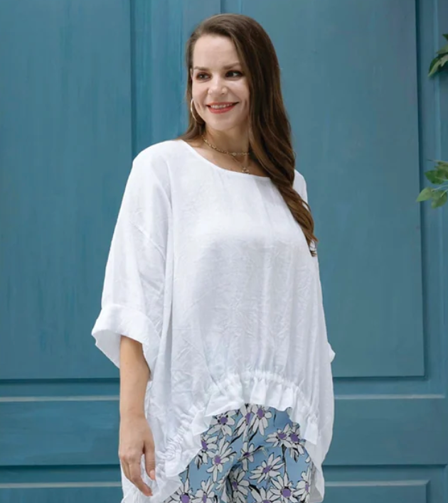 Rufill Linen Top - 7 colours