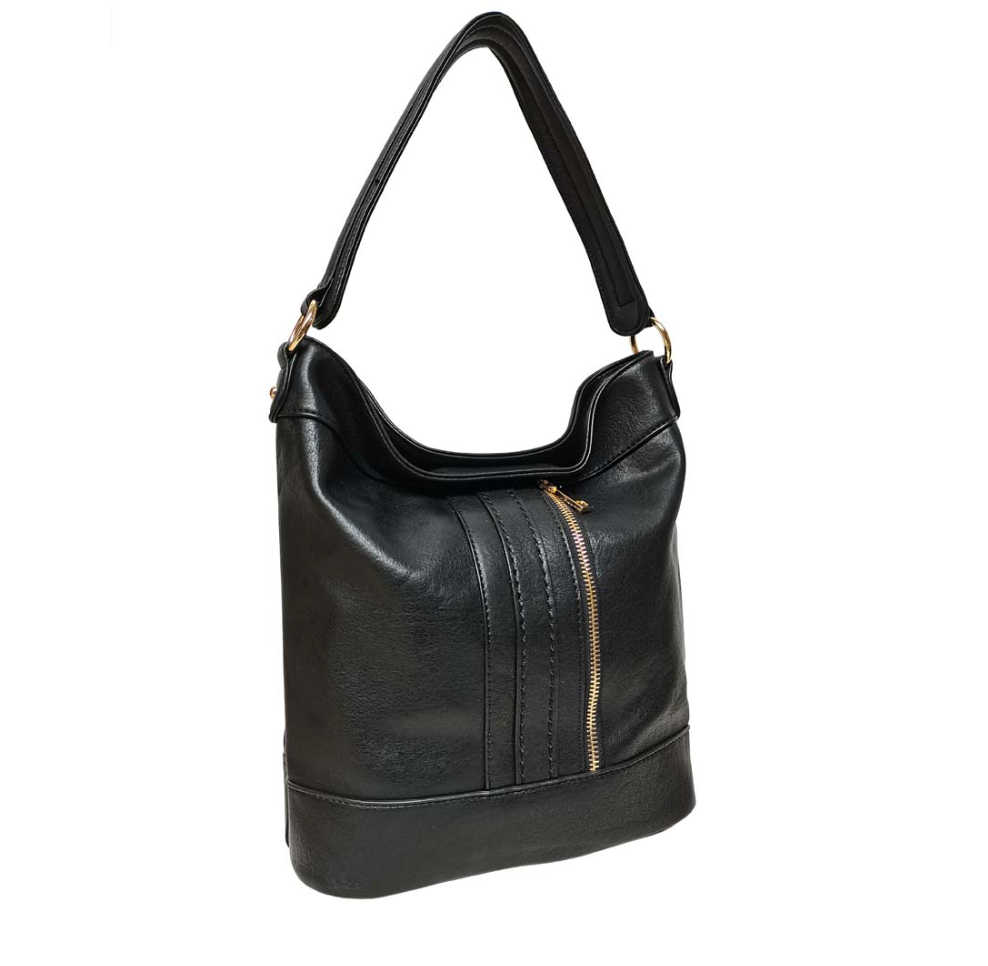 Charlotte zip Bucket bag  2 colours
