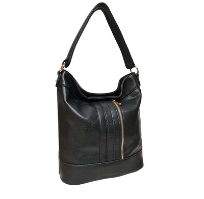 Charlotte zip Bucket bag  2 colours