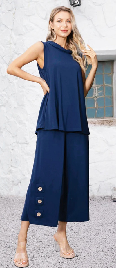 Claudia's Bamboo swing top with collar  3 colours