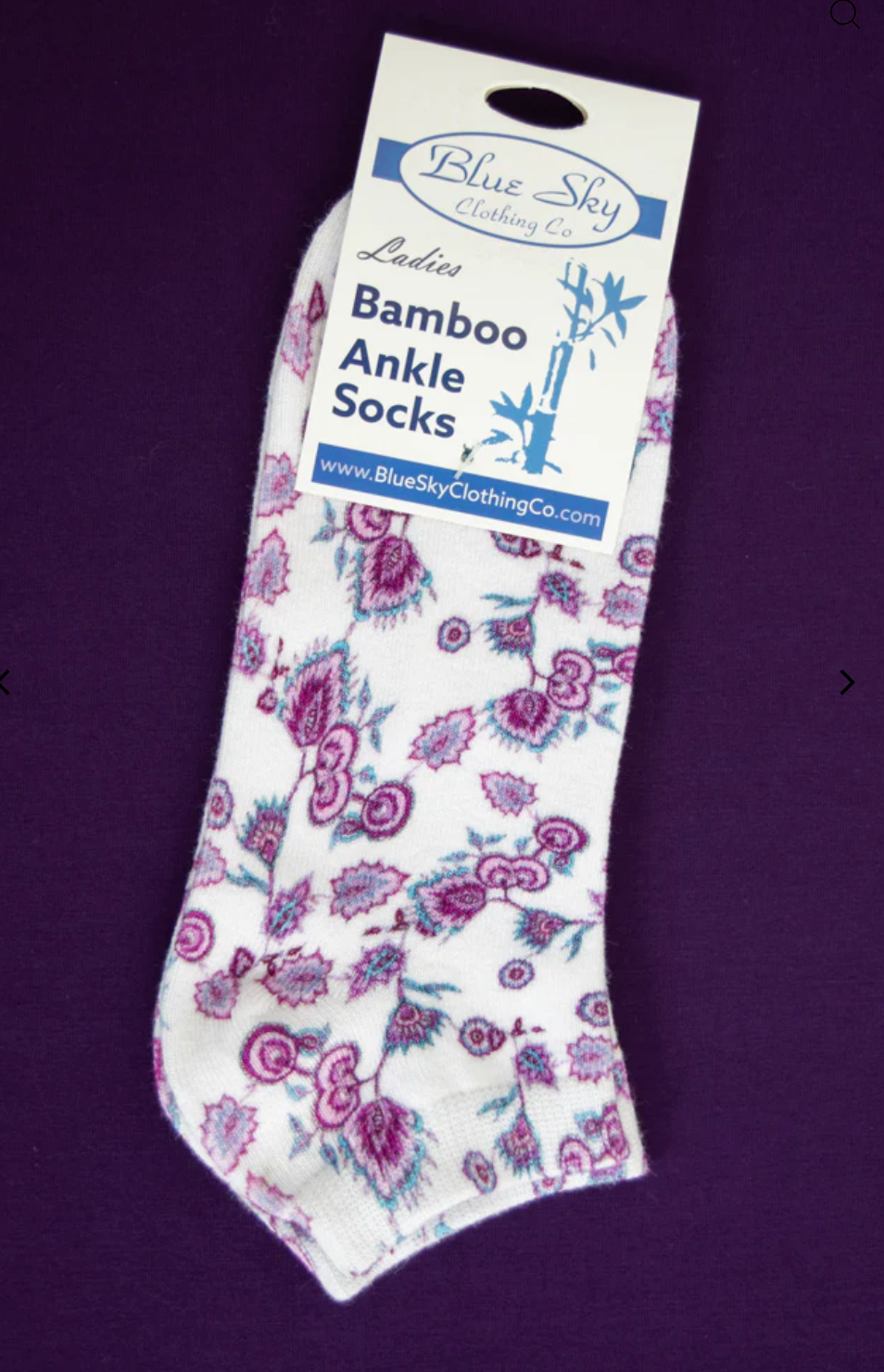 Bamboo Ankle socks - Two patterns