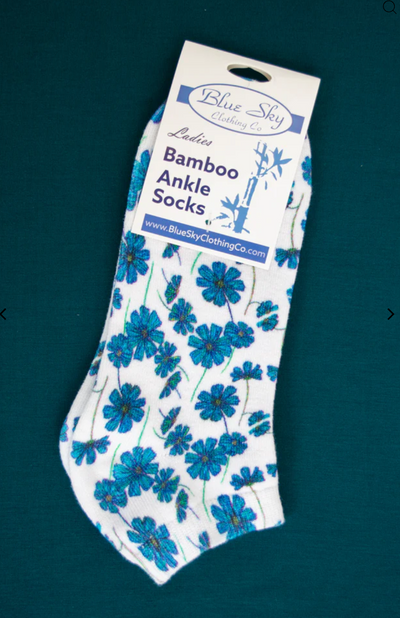 Bamboo Ankle socks - Two patterns