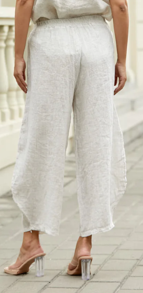 Coastal Linen Lantern pant