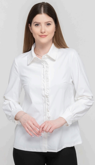 Ruffle Blouse - Three colours