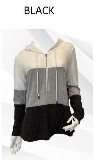 Colour Block Hoody - 2 colours