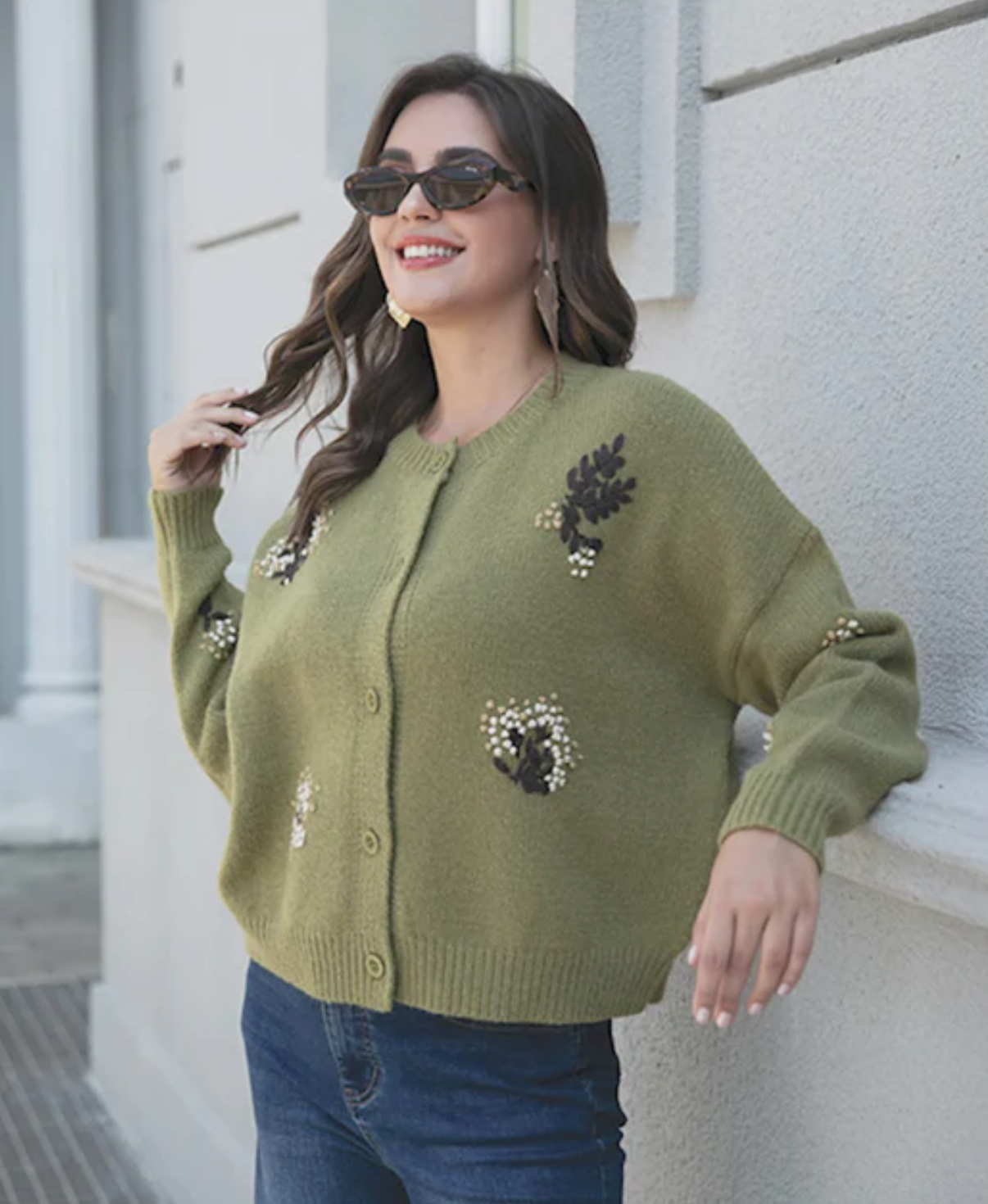 Fleur Knit Cardigan- Two colours