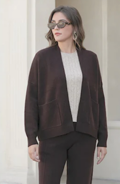 Madeline Knit Open Cardigan - Three Colours
