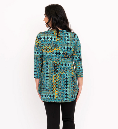 Jazz Teal Top