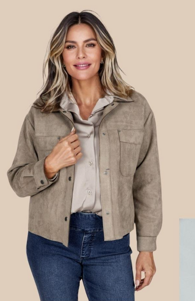 Faux Suede Jackets -3 Colours