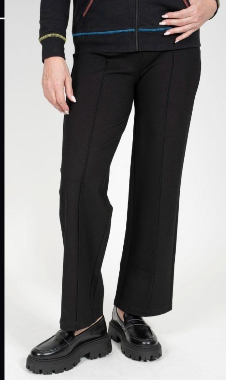 Wide Leg Ponte Pant