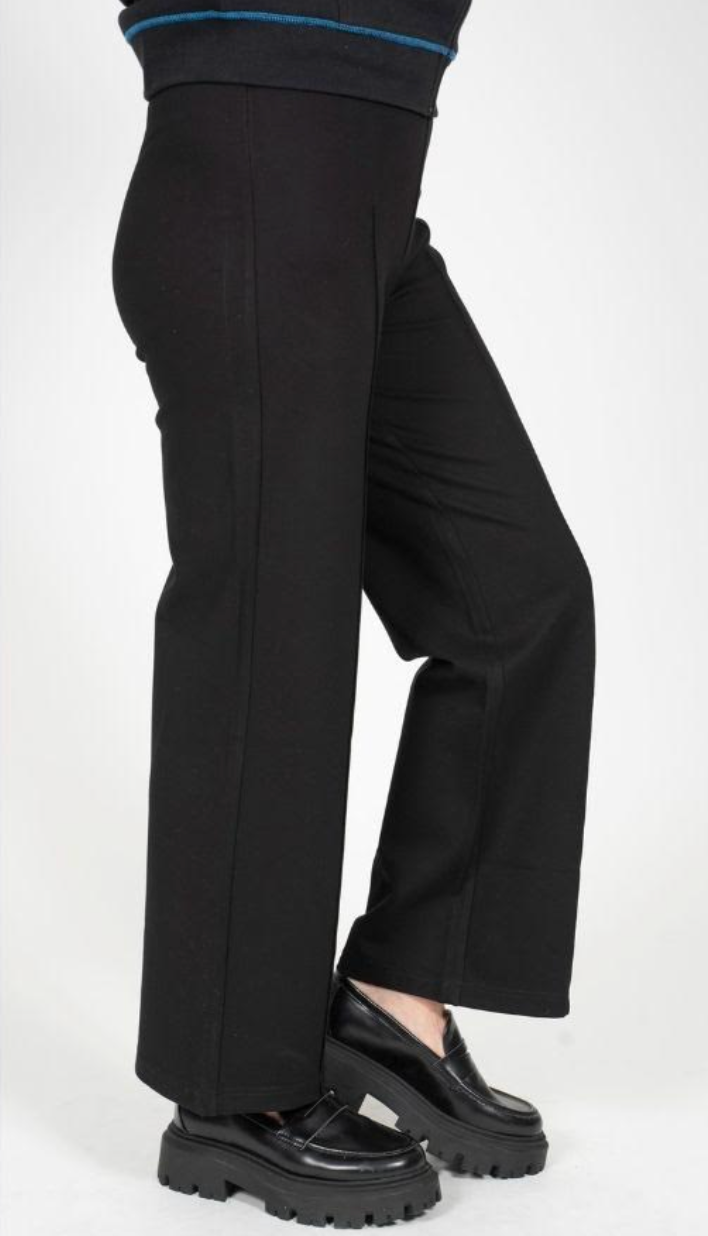Wide Leg Ponte Pant