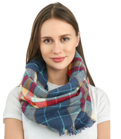 Knit Infinity scarves