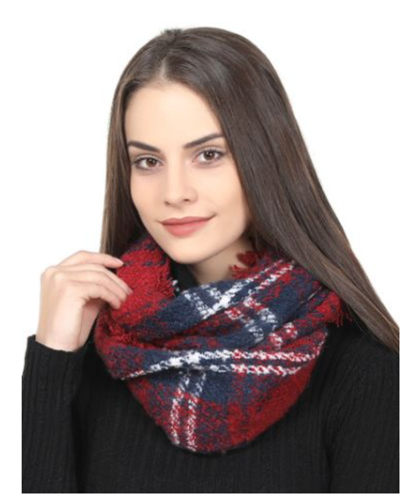 Knit Infinity scarves