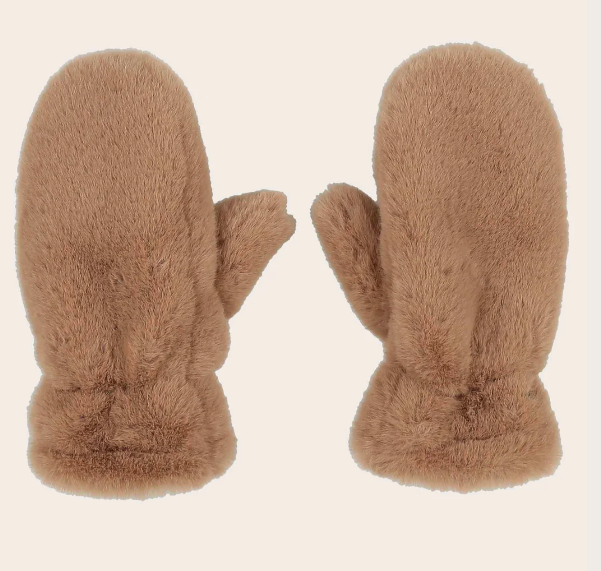 Fraas Faux Fur Glittens