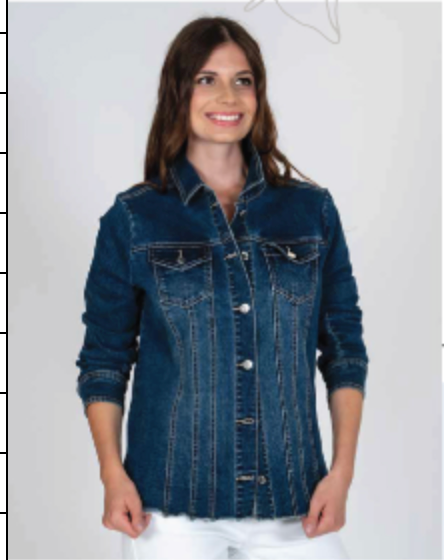 Dark Denim long Jacket