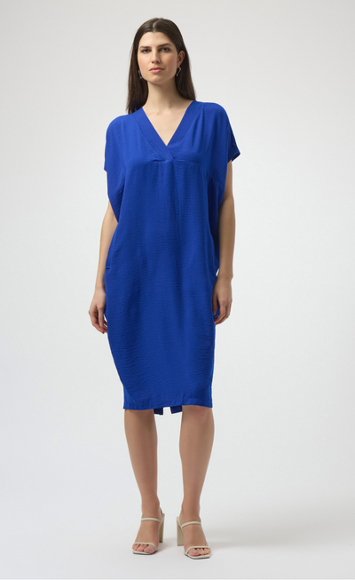 Kimono Sleeve V-Neck Dress-  2 colours Joseph Ribkoff